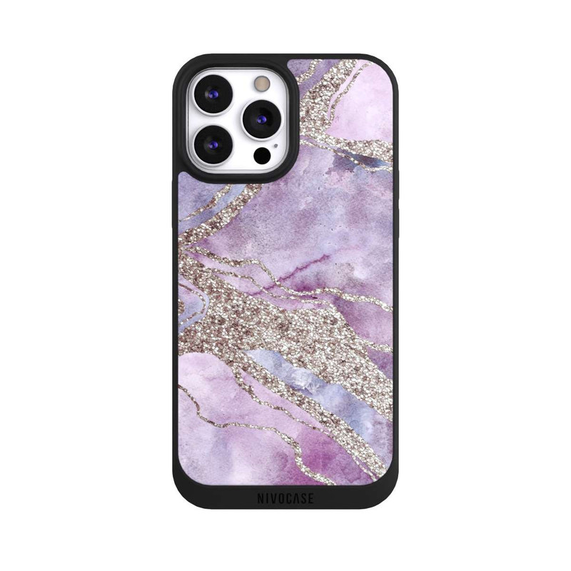 iPhone 13 Pro Max NIVOpure Edelstein Pastell Lila