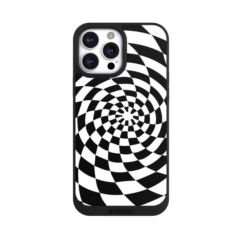 iPhone 13 Pro Max NIVOpure Schwarz-Weiß Illusion