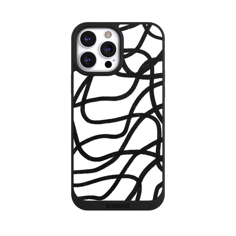 iPhone 13 Pro Max NIVOpure Black Lines