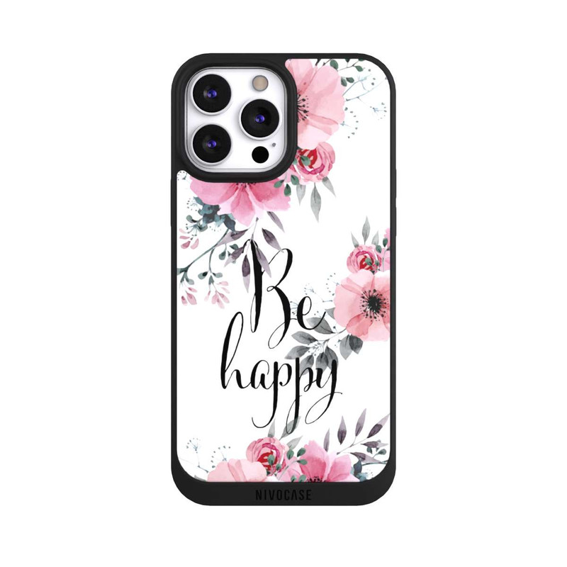 iPhone 13 Pro Max NIVOpure Be Happy Blumen