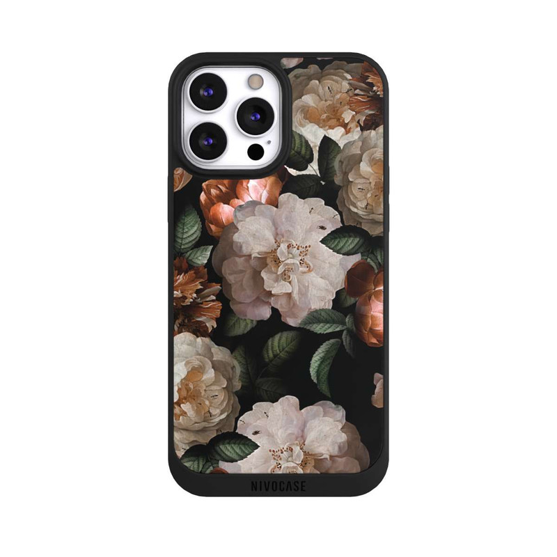 iPhone 13 Pro Max NIVOpure Copper Roses Wallpaper