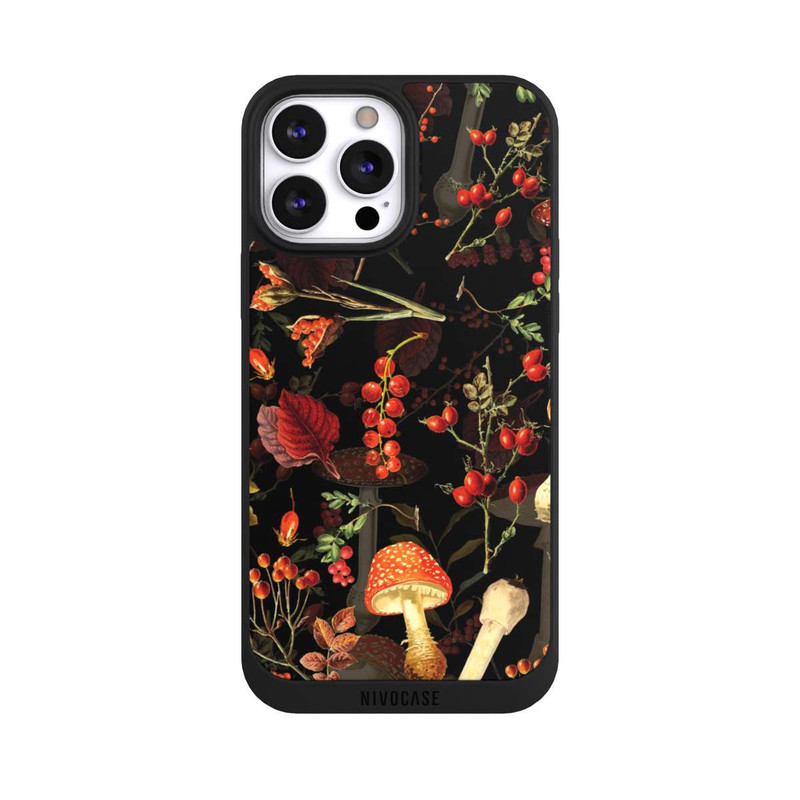 iPhone 13 Pro Max NIVOpure Motif champignon foncé