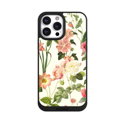 Apple iPhone 13 Pro Max NIVOpure Fleurs sauvages sur jaune clair