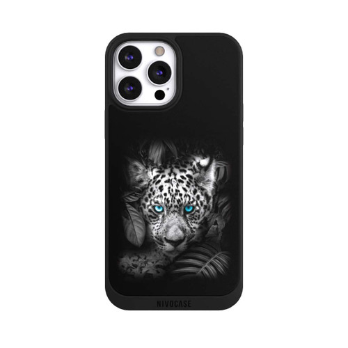 Apple iPhone 13 Pro Max NIVOpure Jaguar Schwarz Dschungel