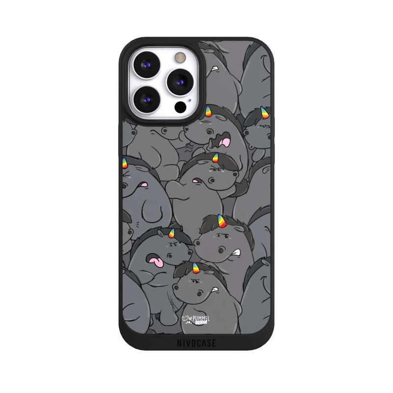 iPhone 13 Pro Max NIVOpure Grummeleinhorn Allover
