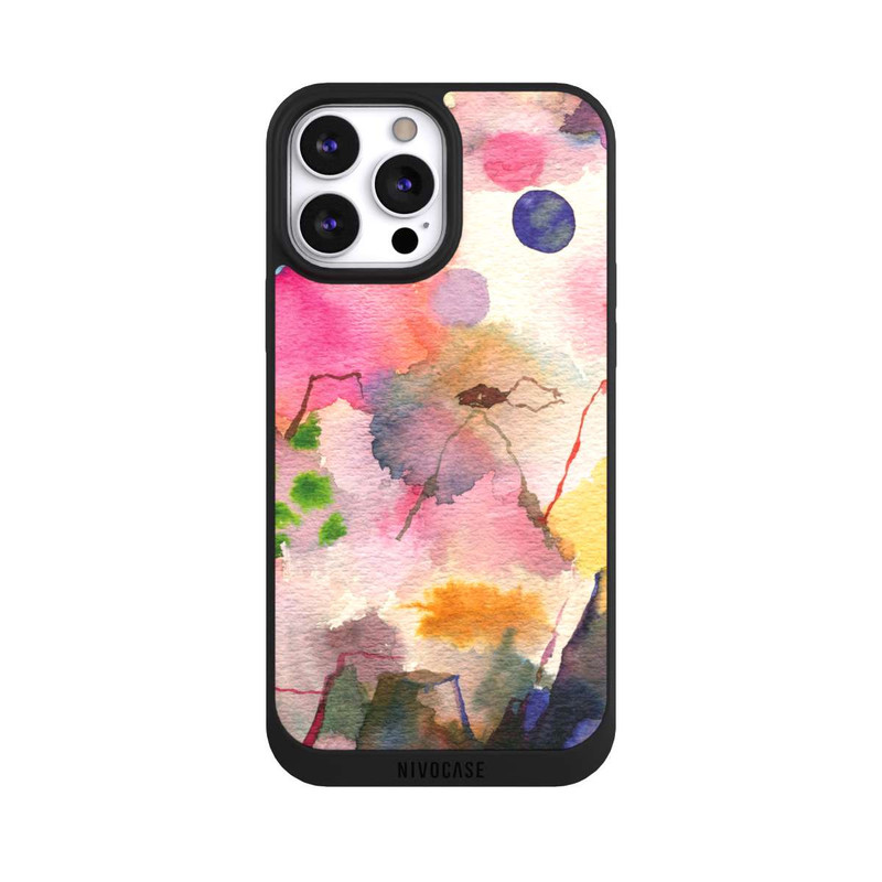 iPhone 13 Pro Max NIVOpure Aquarell bunte Berge