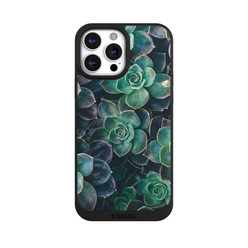 iPhone 13 Pro Max NIVOpure Lit de Plantes Succulentes