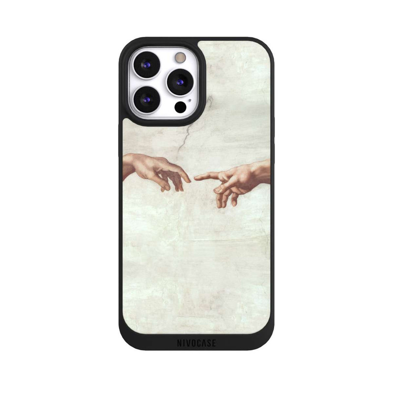 iPhone 13 Pro Max NIVOpure Hands of God and Adam by Michelangelo Buonarroti