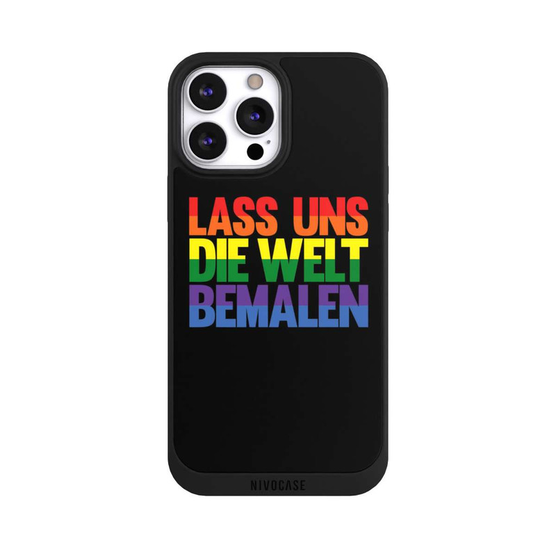 iPhone 13 Pro Max NIVOpure Lass uns die Welt Bemalen