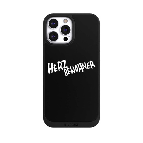 Apple iPhone 13 Pro Max NIVOpure Herzbewohner Schwarz