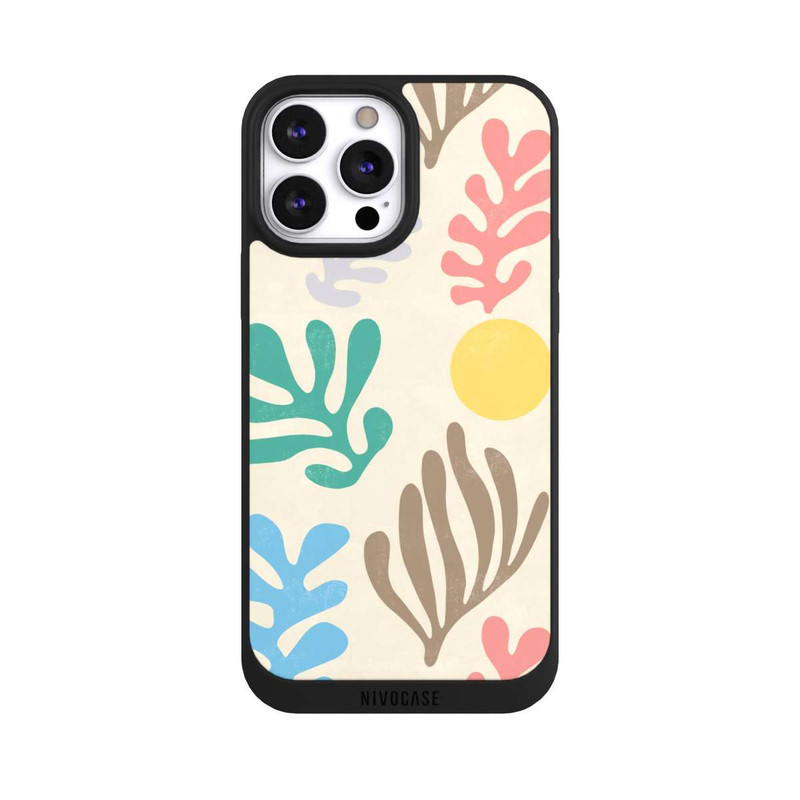 iPhone 13 Pro Max NIVOpure Blätter im modernen Matisse-Stil