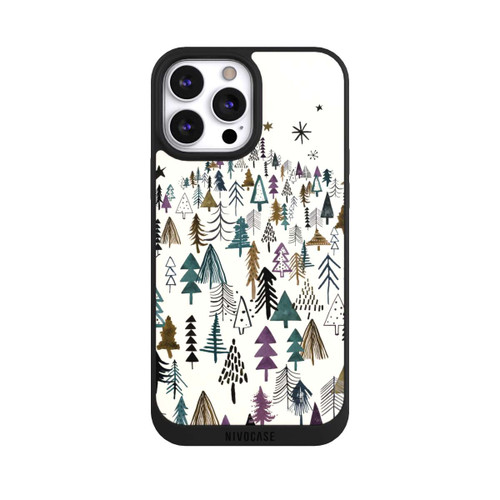 Apple iPhone 13 Pro Max NIVOpure Bergbäume Wald Lila