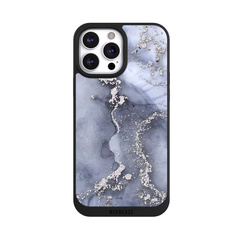 iPhone 13 Pro Max NIVOpure Ink Blue Silver