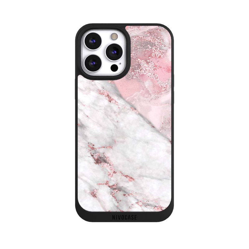iPhone 13 Pro Max NIVOpure Pink Marble 3