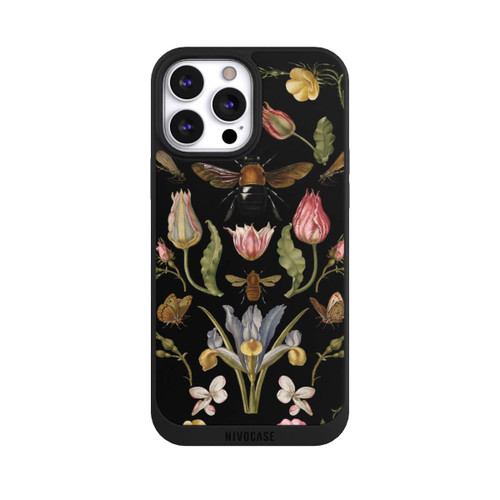 Apple iPhone 13 Pro Max NIVOpure Wildblumen und Biene Schwarz