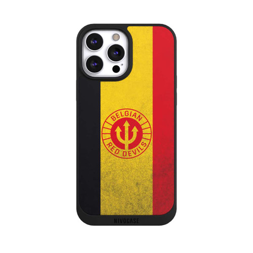 Apple iPhone 13 Pro Max NIVOpure Belgische Rote Teufel Flagge