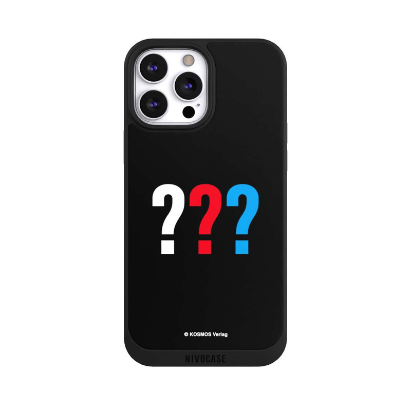 iPhone 13 Pro Max NIVOpure Drei Fragezeichen Logo