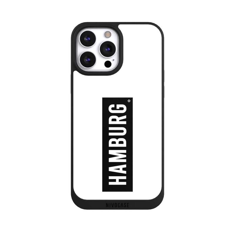 iPhone 13 Pro Max NIVOpure HSV Hamburg Schwarz Weiss