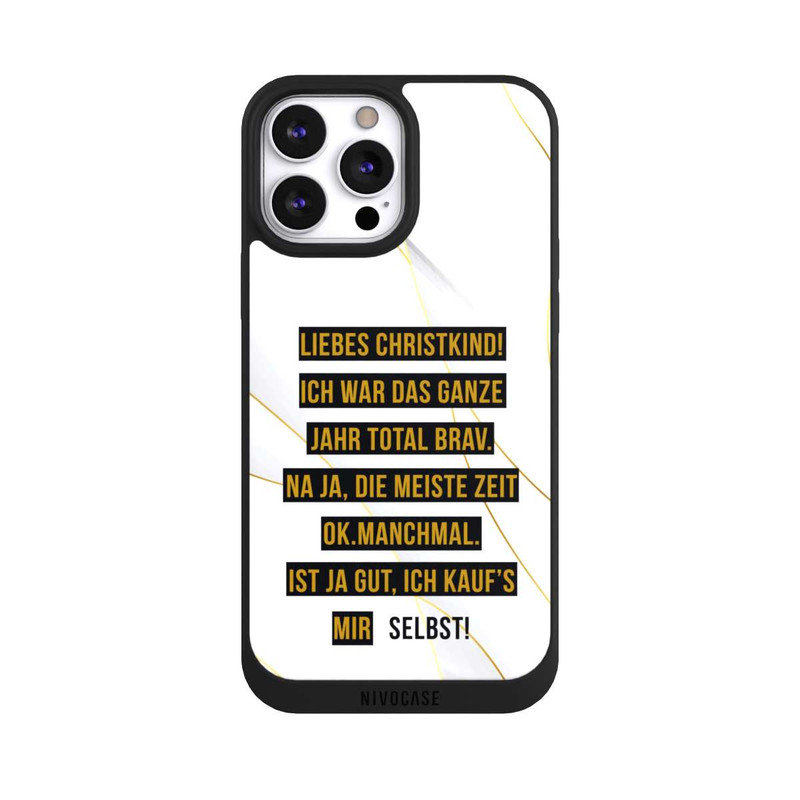 iPhone 13 Pro Max NIVOpure Liebes Christkind Marmor
