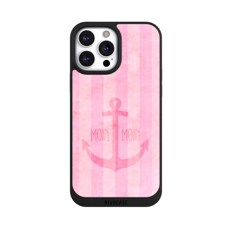 iPhone 13 Pro Max NIVOpure Moin Moin Stripes Pink