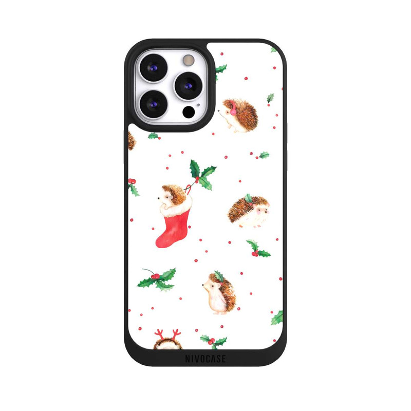 iPhone 13 Pro Max NIVOpure Christmas Cute Hedgehog