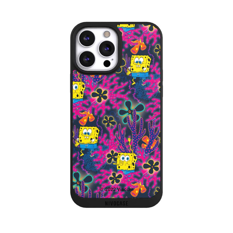iPhone 13 Pro Max NIVOpure Spongebob - Coral Pattern