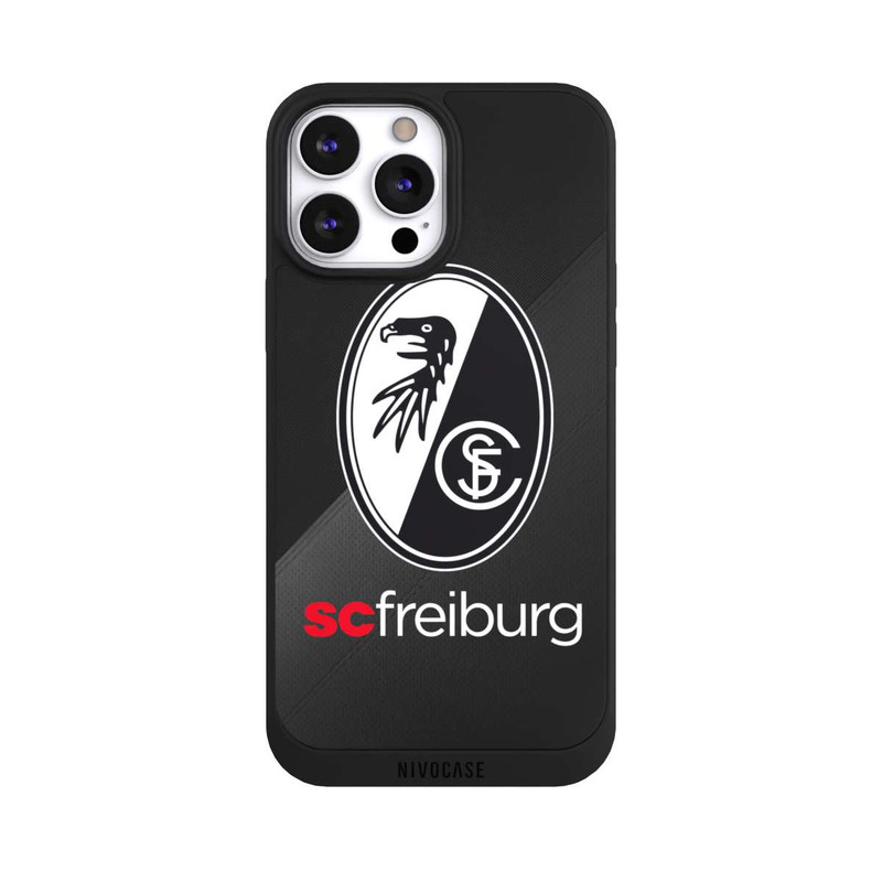 iPhone 13 Pro Max NIVOpure Zwei Texturen mit dem Schriftzug SC Freiburg