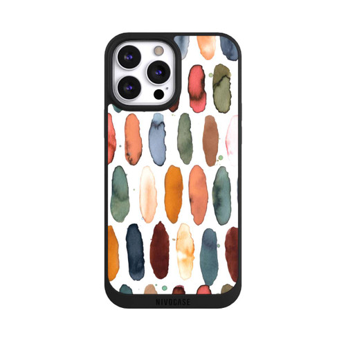 Apple iPhone 13 Pro Max NIVOpure Aquarellstriche aus mineralischem Terrakotta
