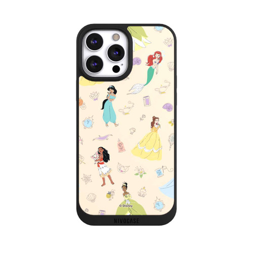 Apple iPhone 13 Pro Max NIVOpure Princess Pattern Beige Disney Princess