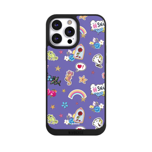 Apple iPhone 13 Pro Max NIVOpure Princess Pattern Purple Disney Princess