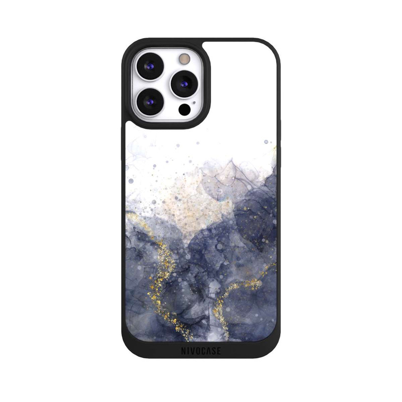 iPhone 13 Pro Max NIVOpure Alcohol Ink Blue Glamour