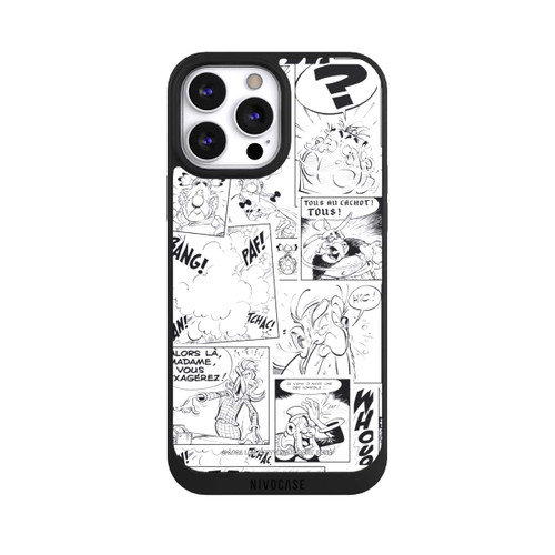 Apple iPhone 13 Pro Max NIVOpure BD Astérix Blanc &amp; Noir