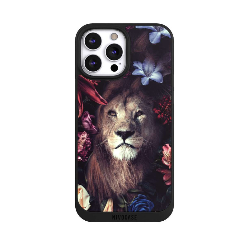 iPhone 13 Pro Max NIVOpure Lion Flower Frame