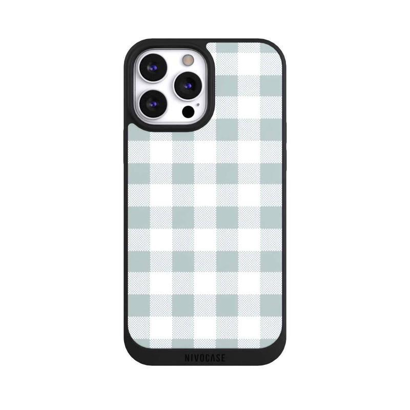 iPhone 13 Pro Max NIVOpure Muster Petrol