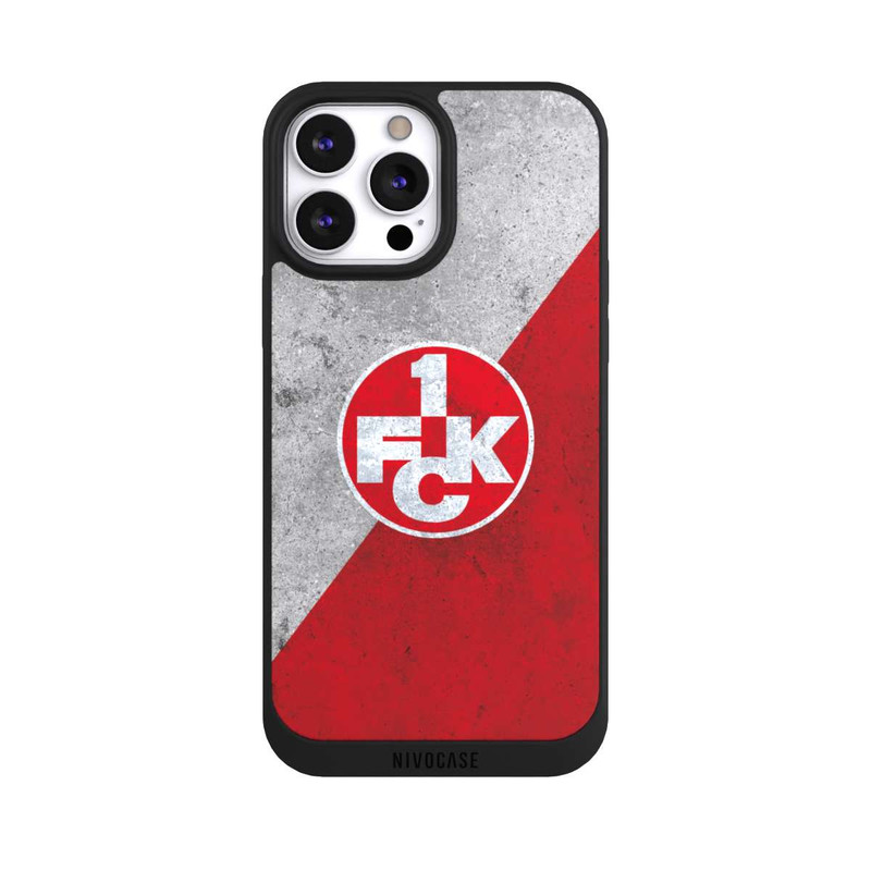 iPhone 13 Pro Max NIVOpure 1.FC Kaiserslautern-Beton Logo red