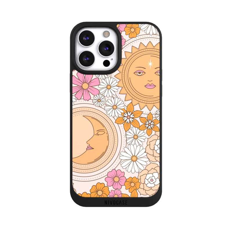 iPhone 13 Pro Max NIVOpure Mond-Sonne-Blumen