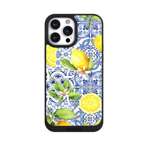 Apple iPhone 13 Pro Max NIVOpure Griechische Zitronen Muster