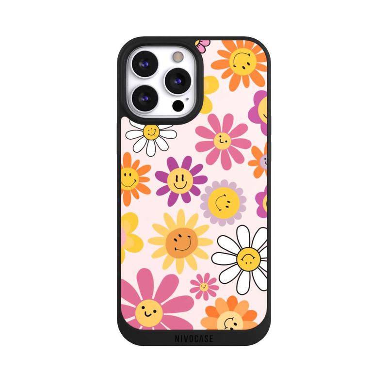 iPhone 13 Pro Max NIVOpure Smiles Pink Flowers