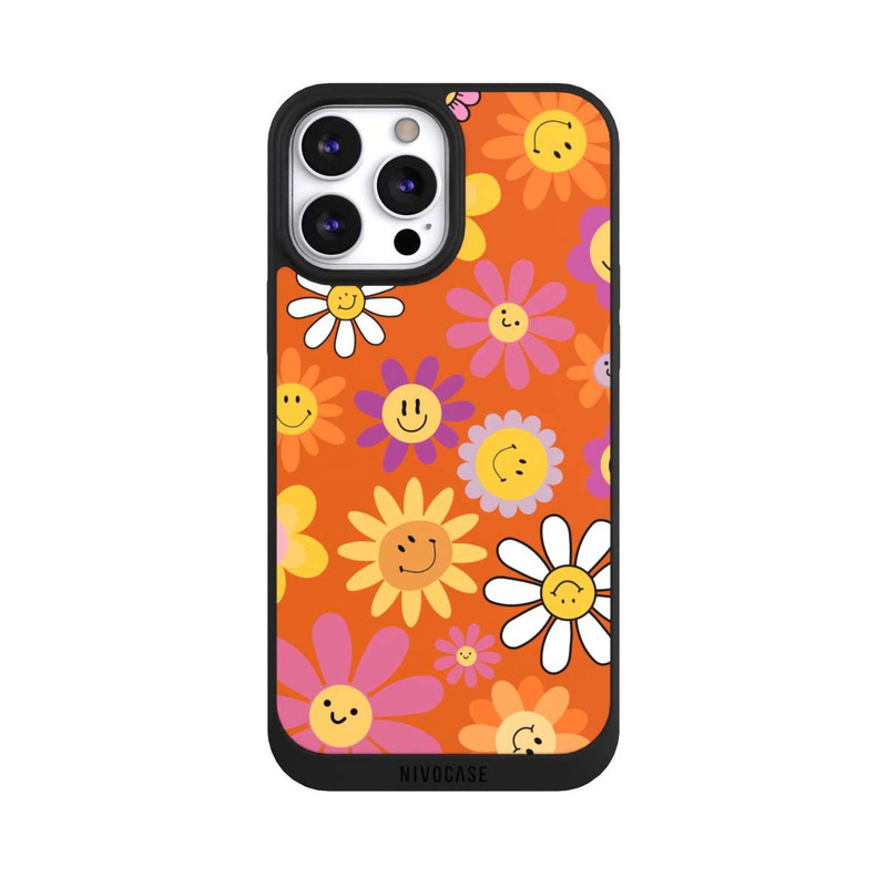 iPhone 13 Pro Max NIVOpure Smiles Orange Flowers