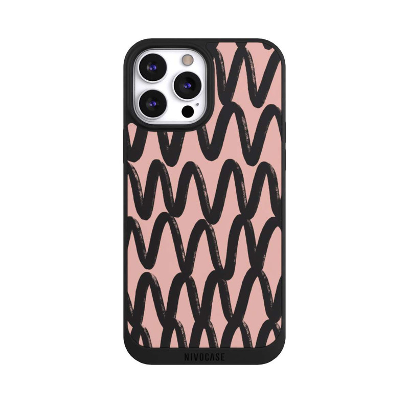 iPhone 13 Pro Max NIVOpure Zig Zag Noir