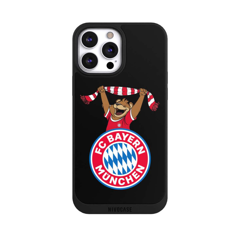iPhone 13 Pro Max NIVOpure Bernie Jubel mit Schal Schwarz