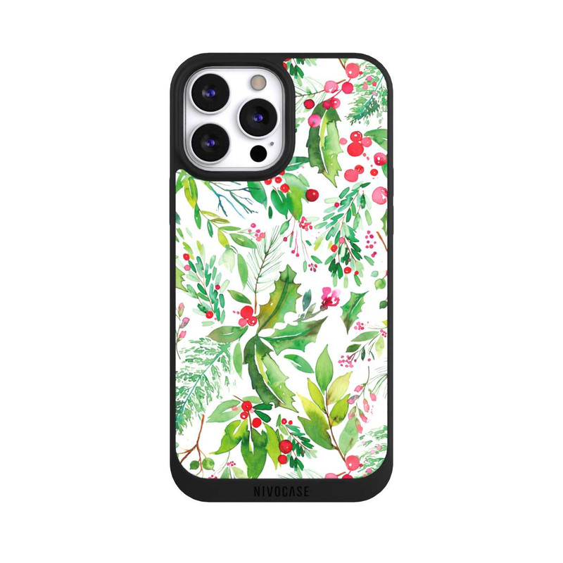 iPhone 13 Pro Max NIVOpure Noël Houx Vacances Nature