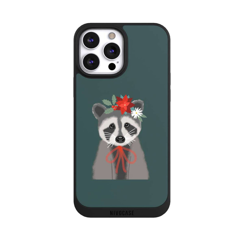 iPhone 13 Pro Max NIVOpure weihnachtlicher Waschbär
