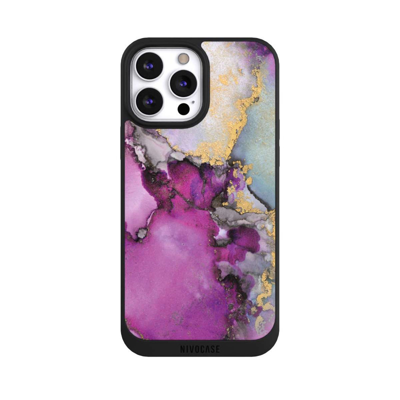 iPhone 13 Pro Max NIVOpure Alcohol Ink Art Pink