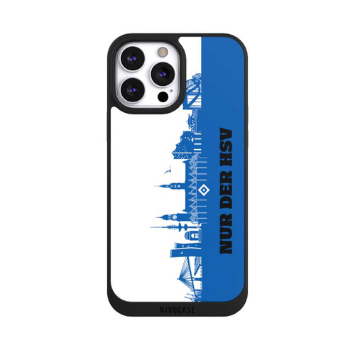 Apple iPhone 13 Pro Max NIVOpure HSV Skyline Blau Weiß