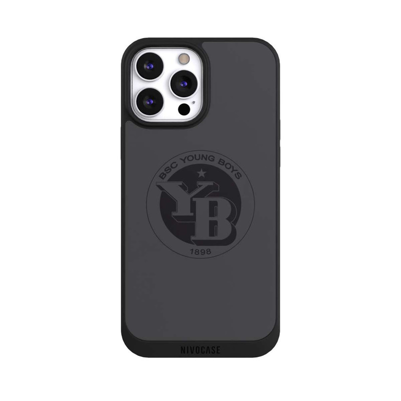 iPhone 13 Pro Max NIVOpure BSC YB Logo Grau