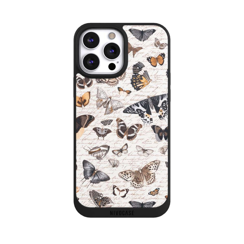 iPhone 13 Pro Max NIVOpure Motif papillon bohème
