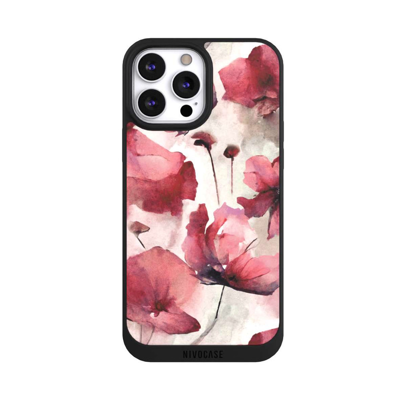 iPhone 13 Pro Max NIVOpure Wilde Mohnblumen