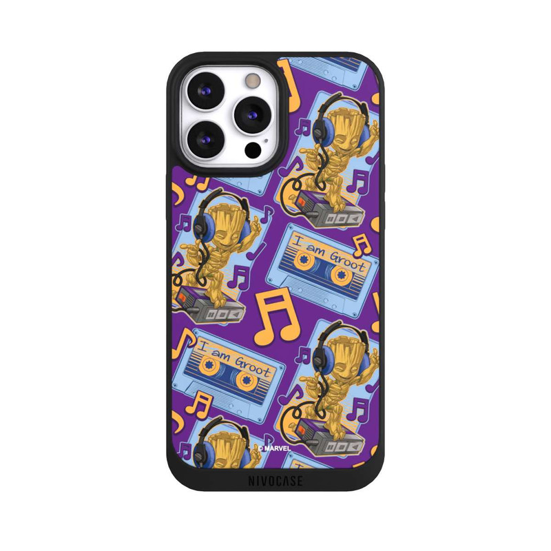 iPhone 13 Pro Max NIVOpure Groot Comic Headphones Guardians of the Galaxy