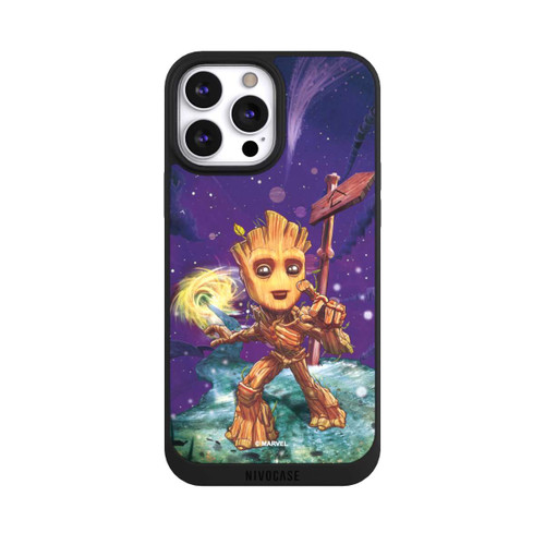Apple iPhone 13 Pro Max NIVOpure Baby Groot Galaxy Touch